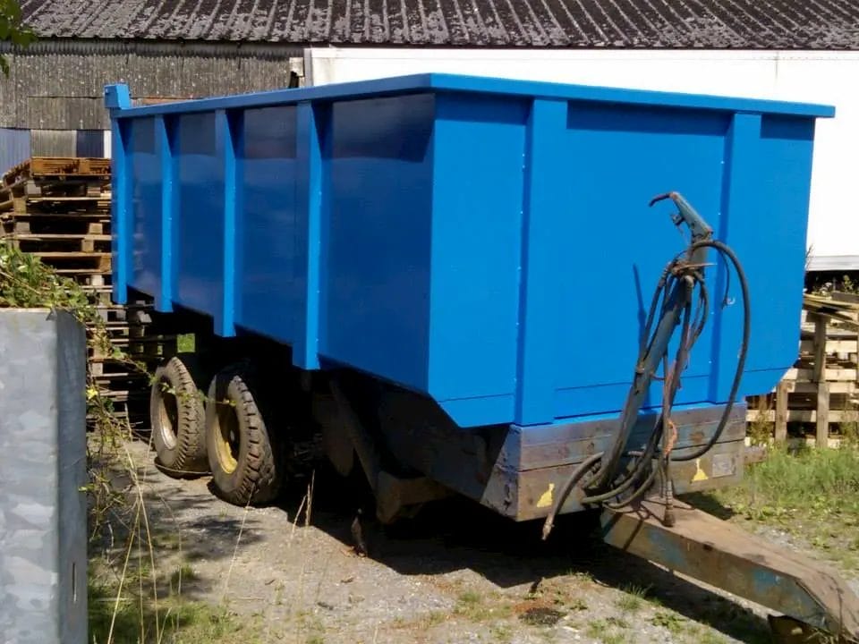 Old trailer given a paint and maade good