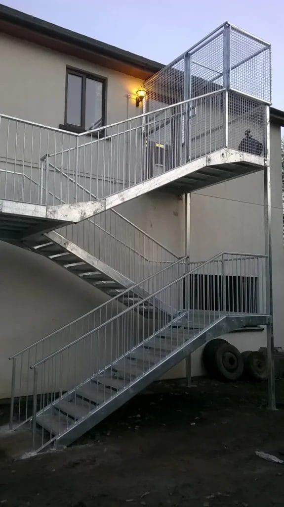 Metal Stair case - built by ABY